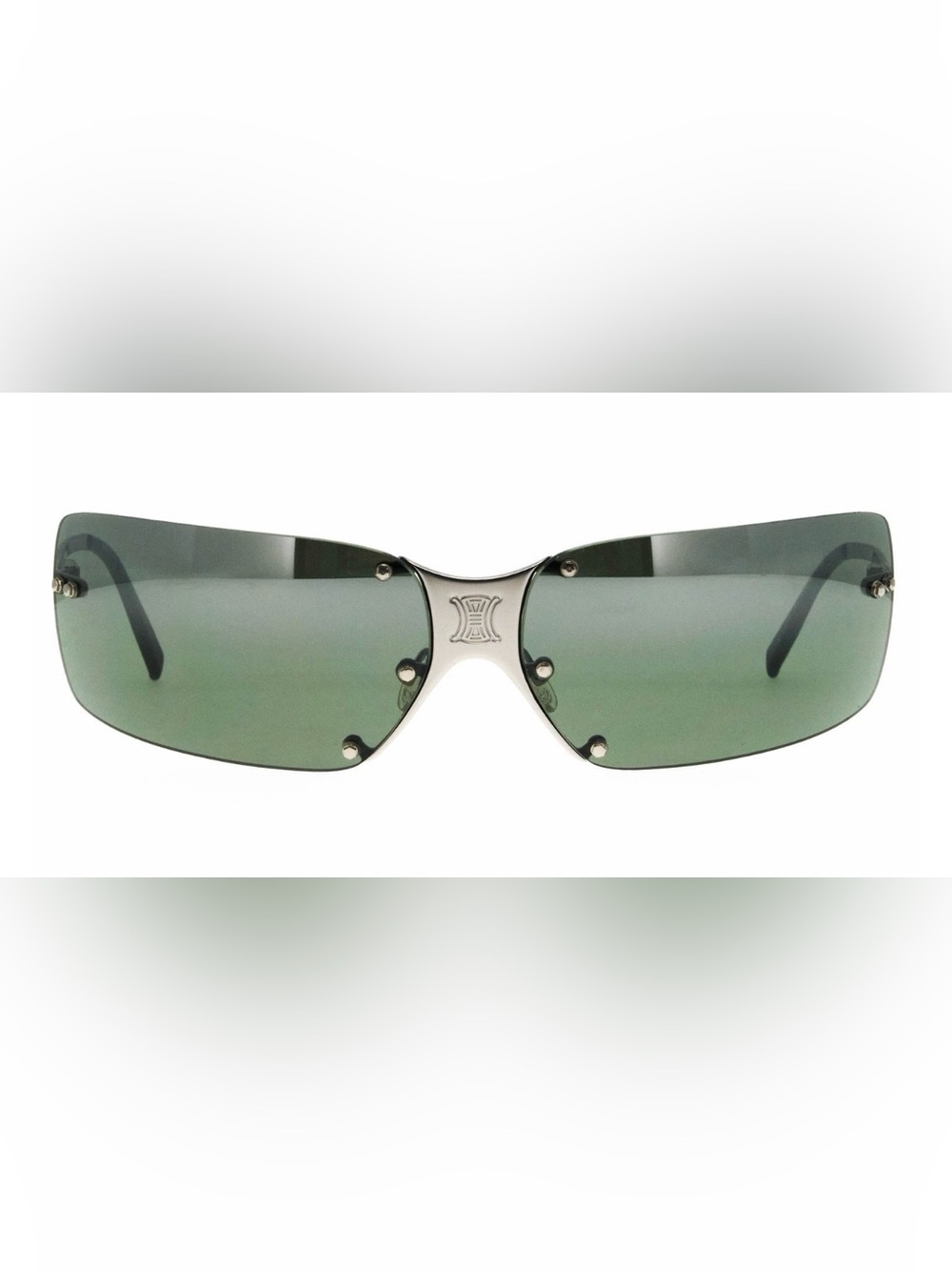 New Old Stock Authentic 
Vintage Celine SC1033 Shield Sunglasses Y2K